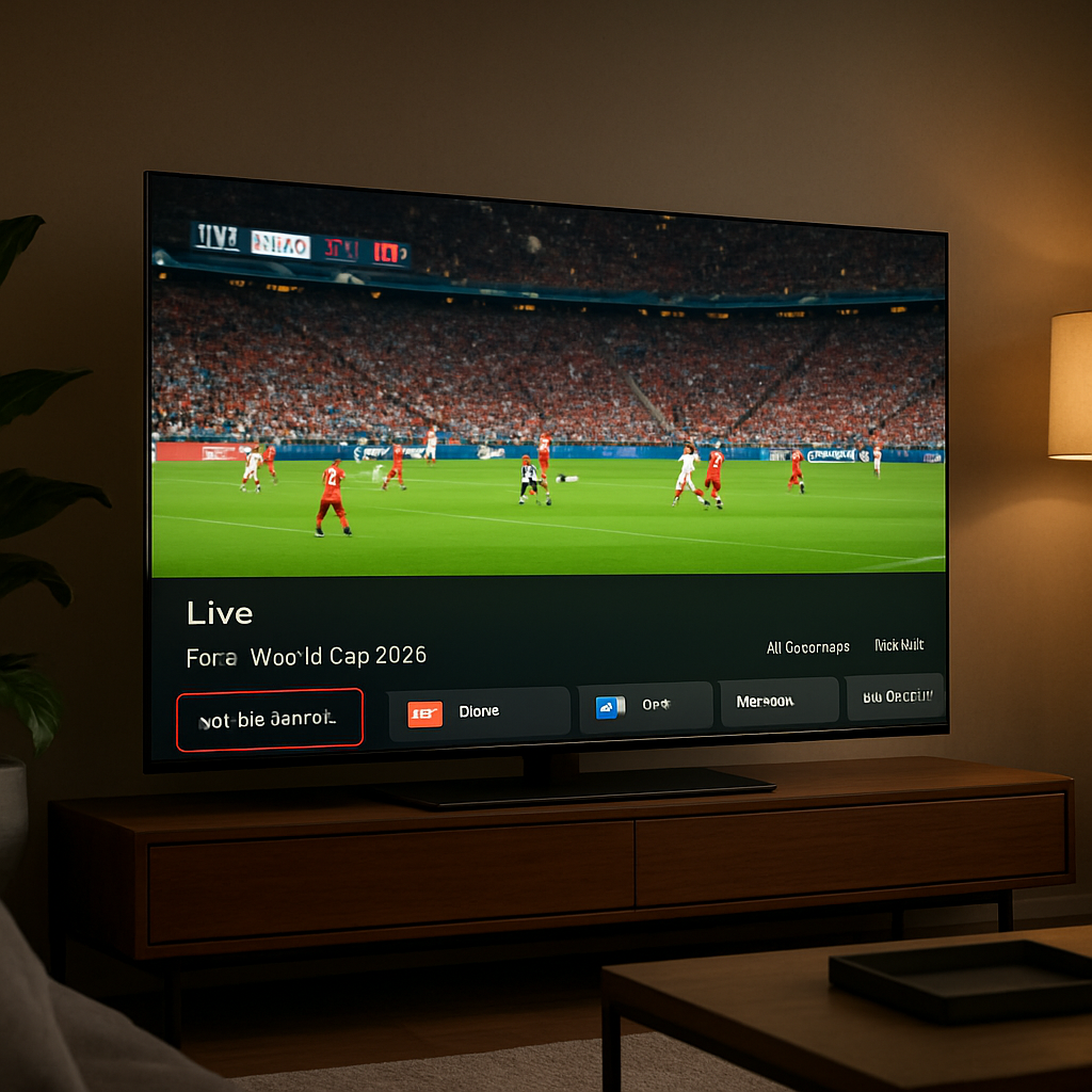 World Cup 2026 — Live in 4K